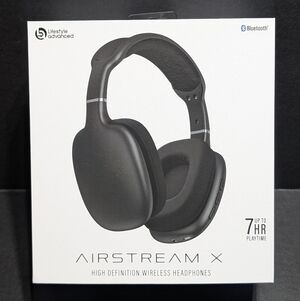 NIB Airstream X Wireless Bluetooth Headphones High Definition